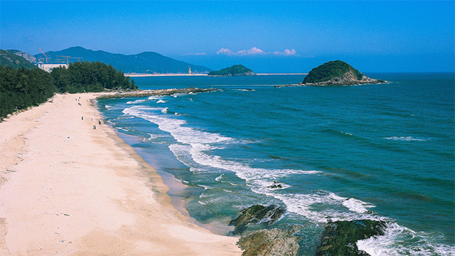 立来自动化-员工海边团建游玩-丰富员工文化生活